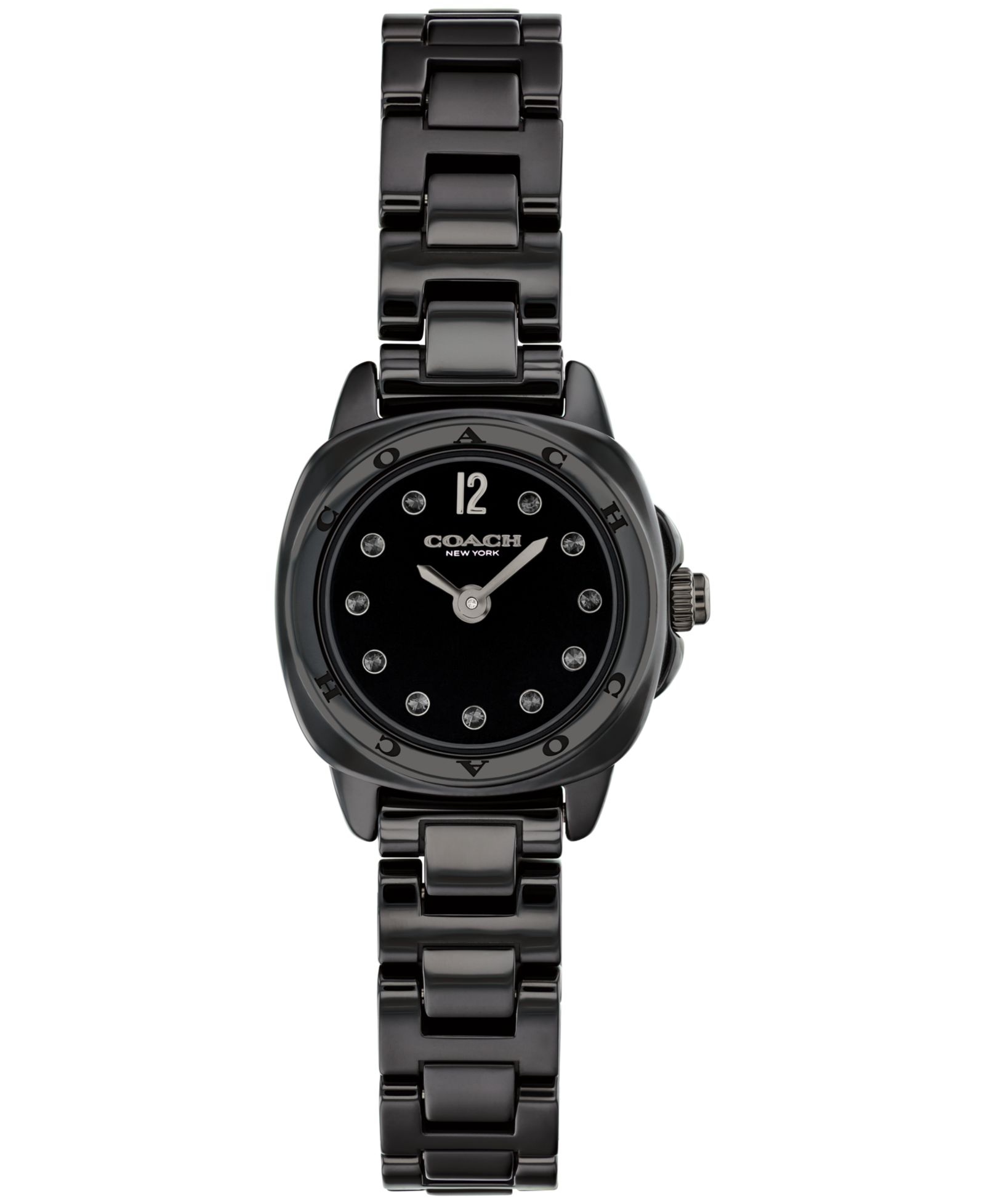 Женские часы COACH Kitt Black Ceramic Bracelet, 21mm