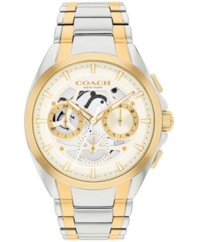 Мужские часы COACH Jackson Two-Tone Stainless Steel Bracelet 41.5mm