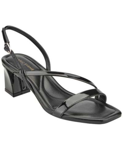 Женские сандалии Marc Fisher Gizia Strappy Block Heel Dress