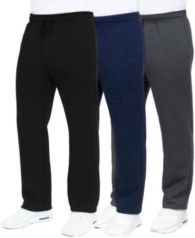 Мужские флисовые брюки Blue Ice Men's Classic Heavyweight Open Bottom, набор из 3 шт