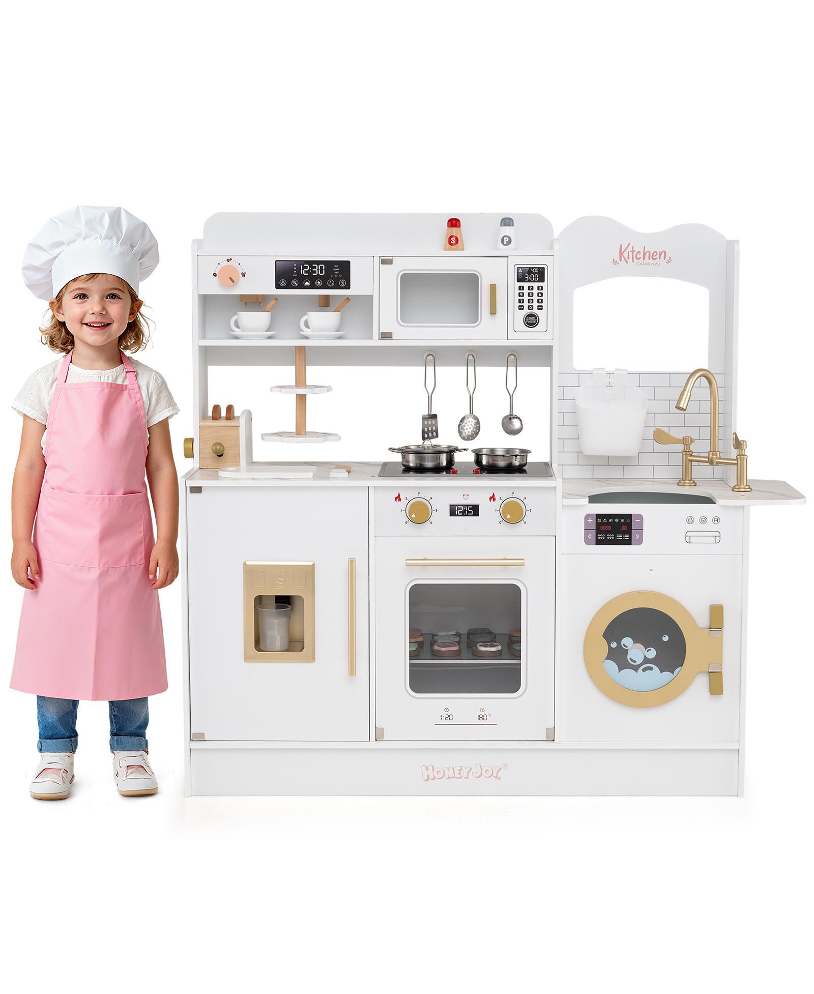 Mecale детский игровой набор кухни с подсветкой и звуками