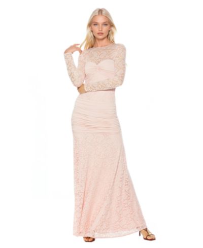 Alexia Admor Women's Nova Long Sleeve Ruched Dress