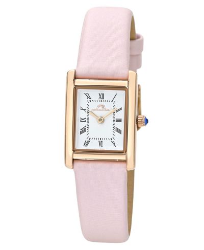Женские часы Porsamo Bleu Karolina Pink Satin Leather Band 30 mm