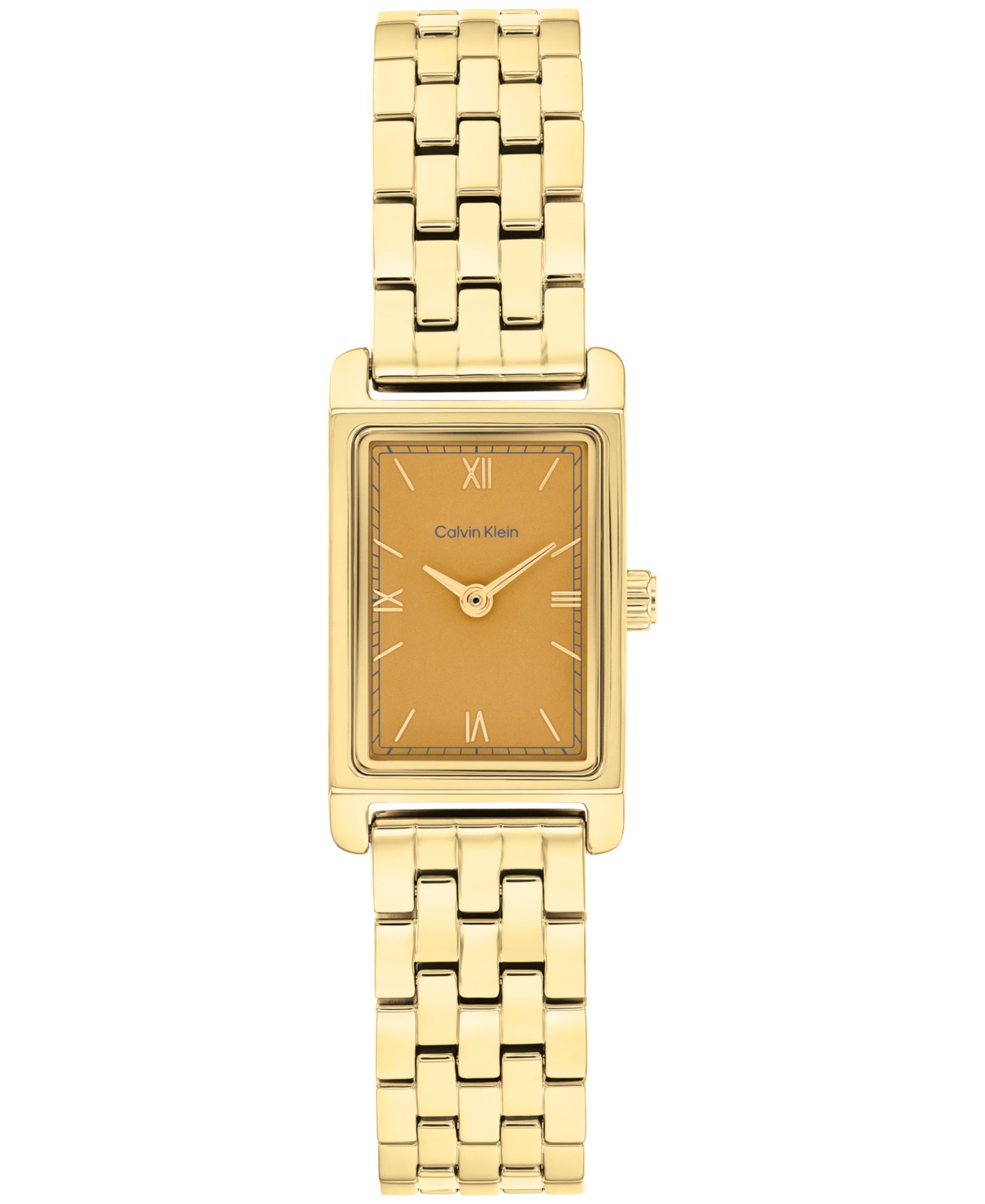 Calvin Klein Women's CK Light Gold Tone Stainless Steel Bracelet Watch, 16mm