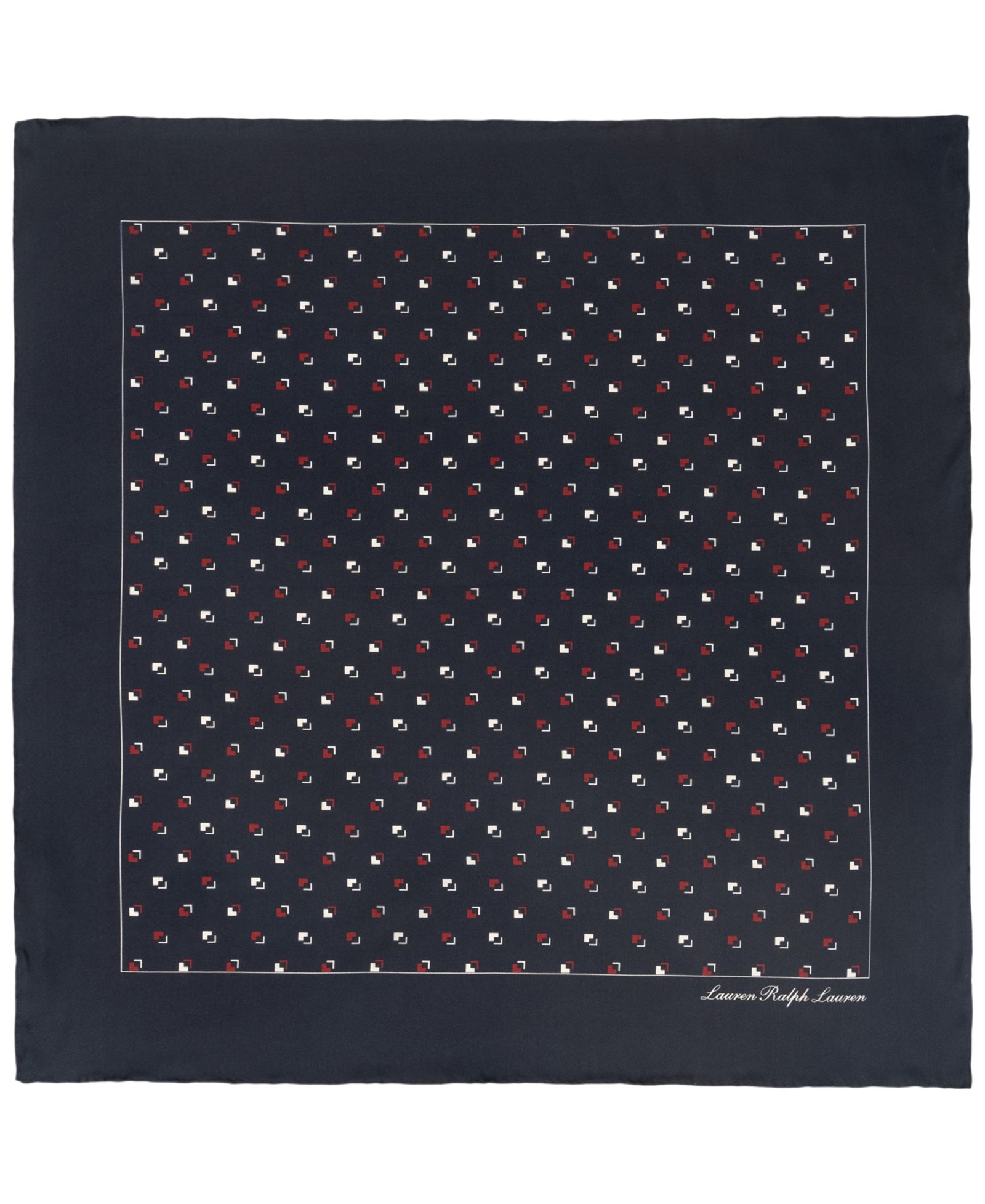 Lauren Ralph Lauren Geo Small Square Scarf