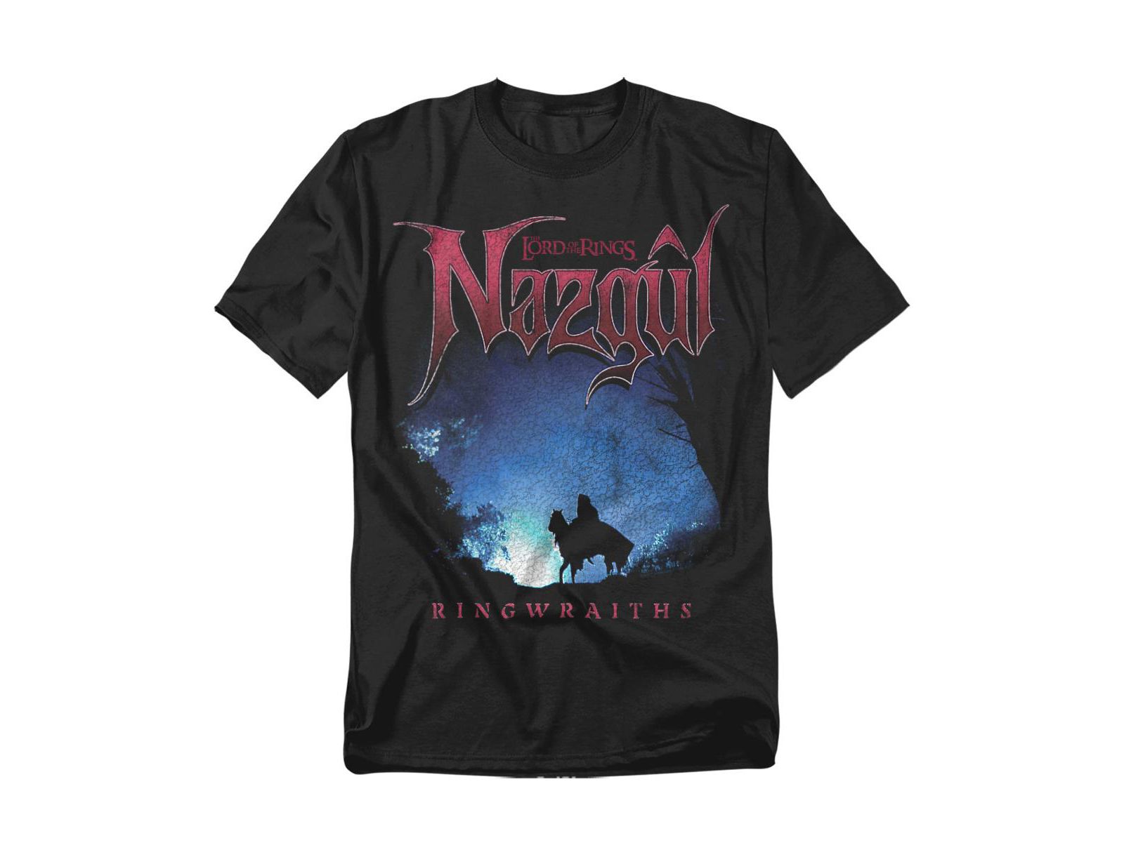 Lord Of The Rings Men's Nazgul Ringwraith Silhouette T-Shirt