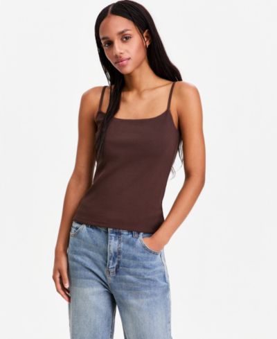 Женский топ-майка Bar III Second Skin Camisole