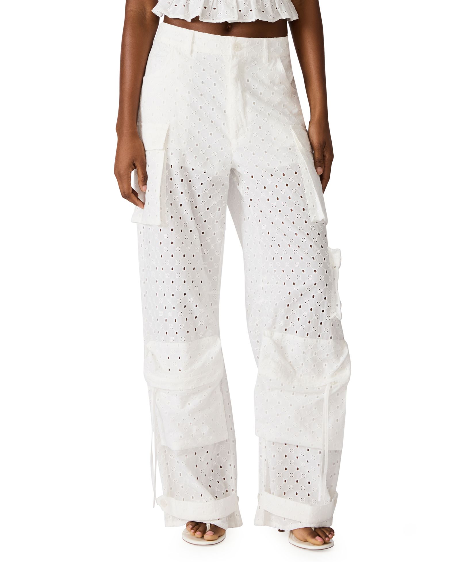 Steve Madden Women's Eyelet Dou Pant