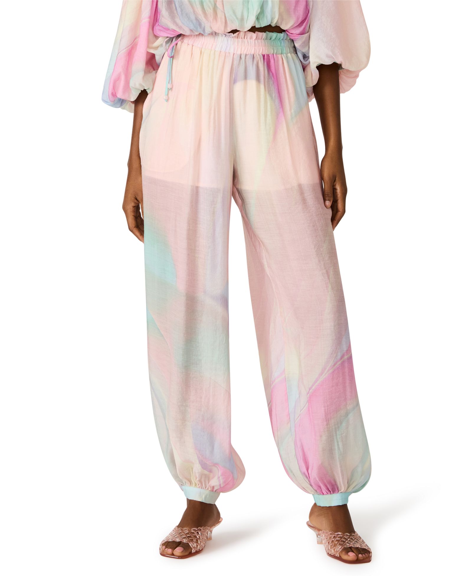 Steve Madden Women's Mid-Rise Balloon Pants