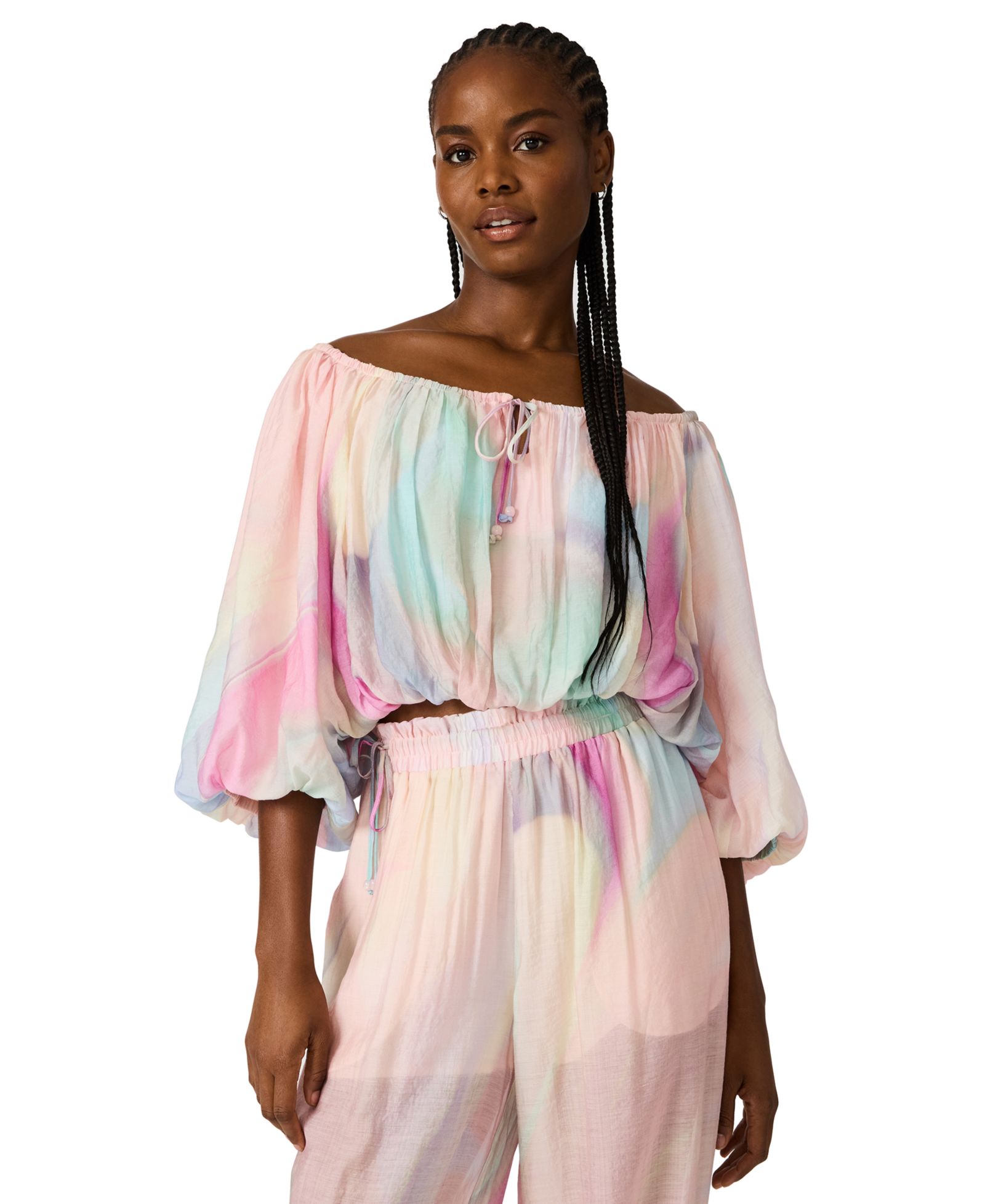 Steve Madden Women's Off-The-Shoulder Top