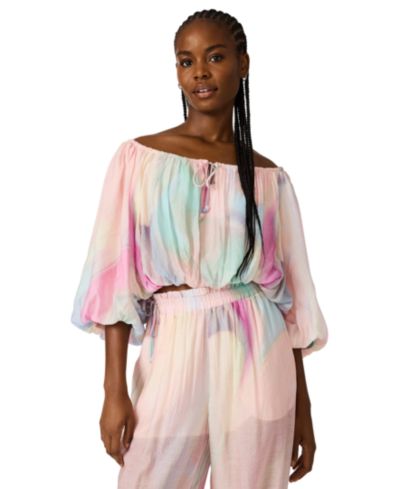 Steve Madden Women's Off-The-Shoulder Top