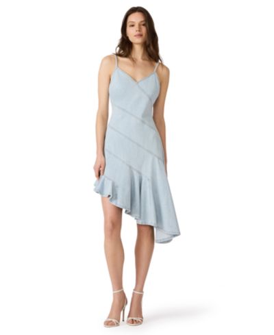 Steve Madden Women's Sleeveless Ellis Asymmetric Dress