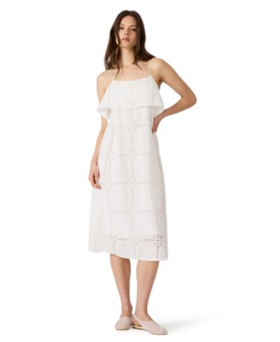 Steve Madden Women's Flavia Square Neck Midi Dress