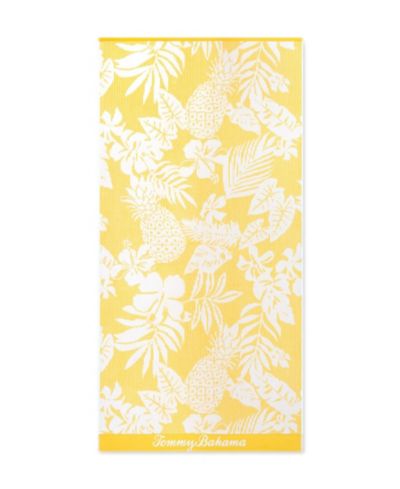 Tommy Bahama Pineapple Pinstripe Yarn Dyed Beach Towel, 36" x 68"