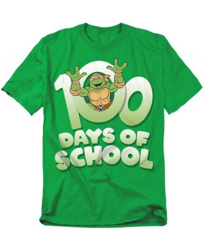 Teenage Mutant Ninja Turtles Мужская футболка 100 Days of School