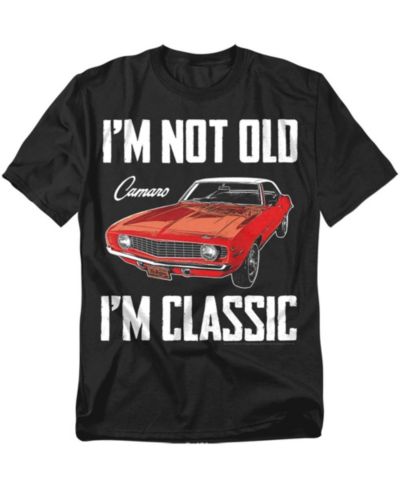 Мужская футболка Corvette I'm Not Old I'm Classic Camaro