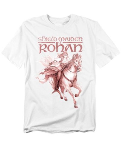 Lord Of The Rings Men's War Of The Rohirrim Maiden Horse Run T-Shirt