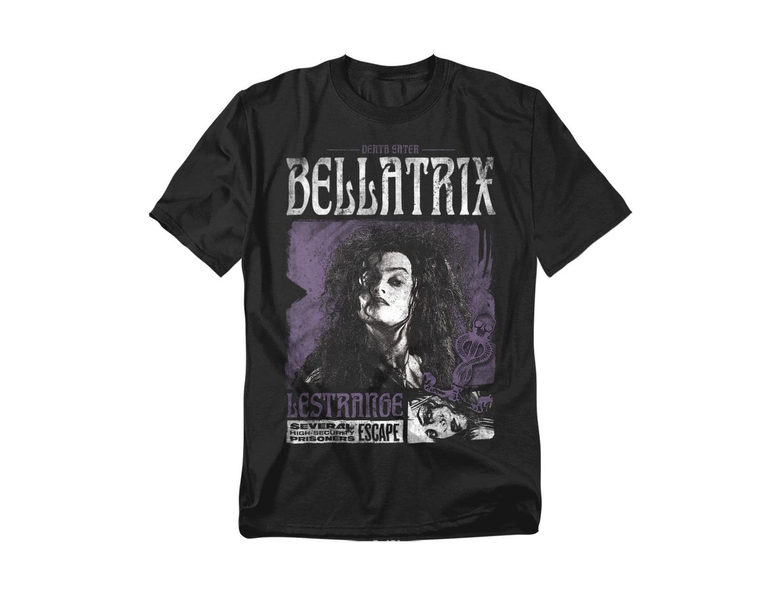 Harry Potter Men's Bellatrix Lestrange Band T-Shirt