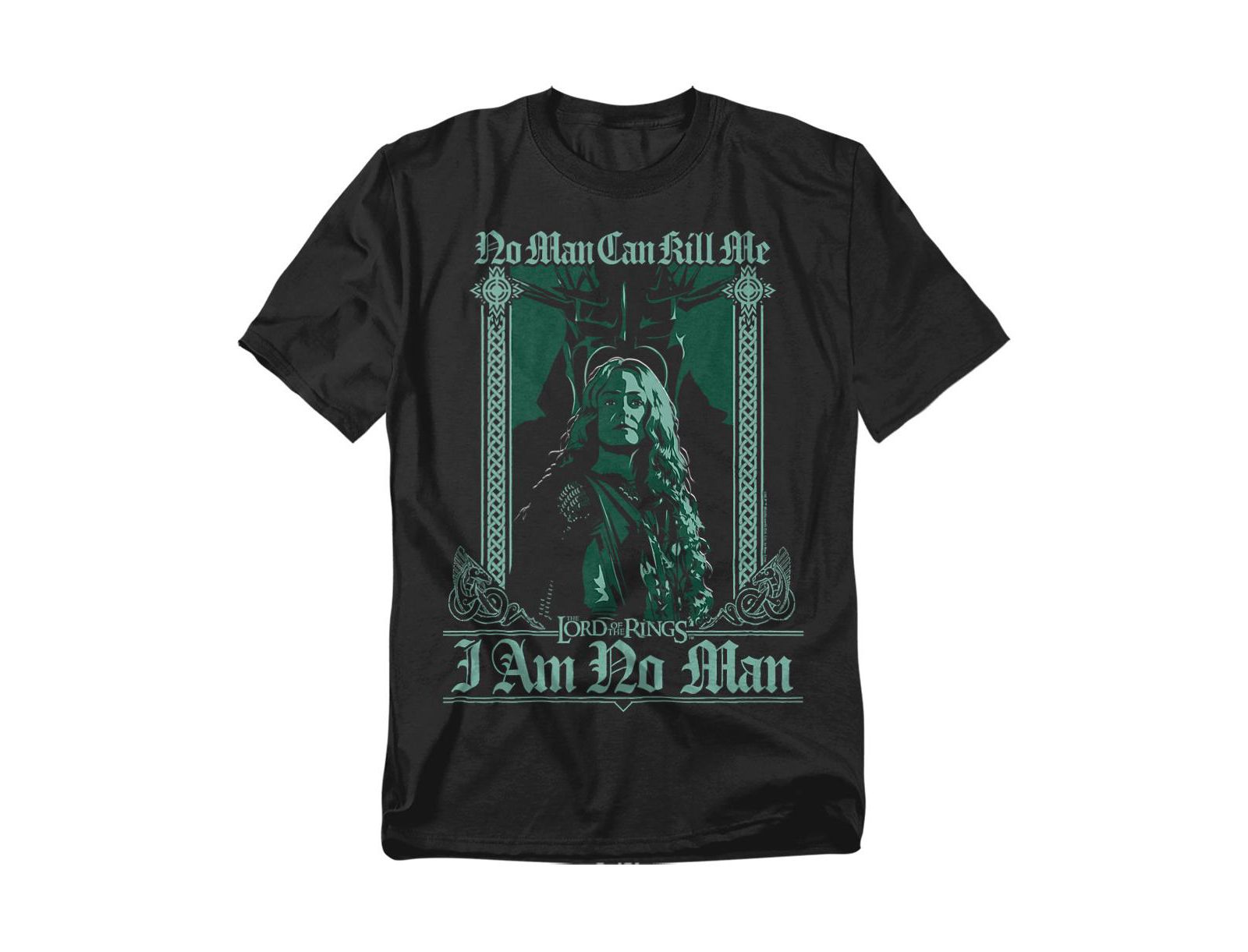Lord Of The Rings Men's Witch King Eowyn No Man T-Shirt