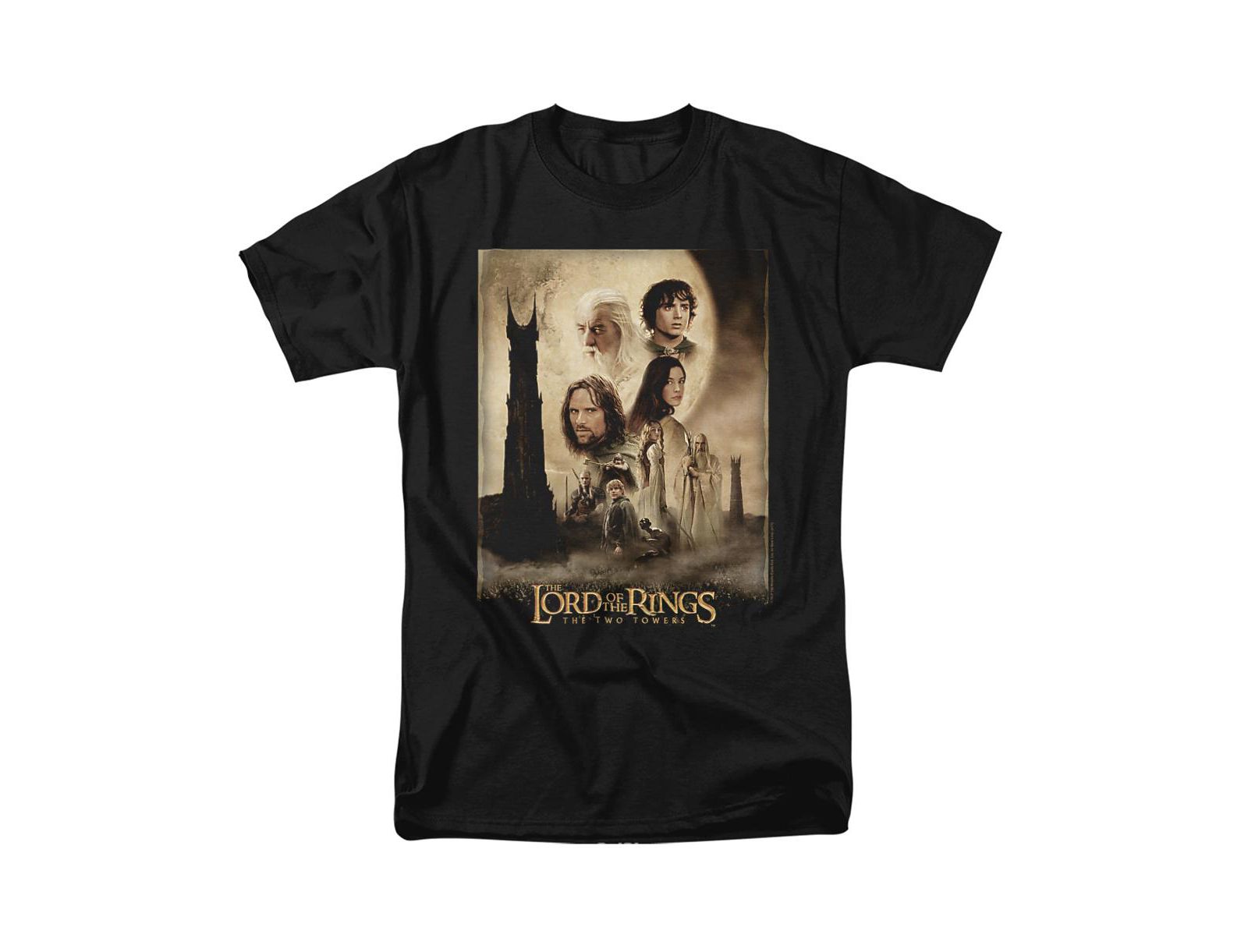 Lord Of The Rings Men's LOR TT Poster T-Shirt