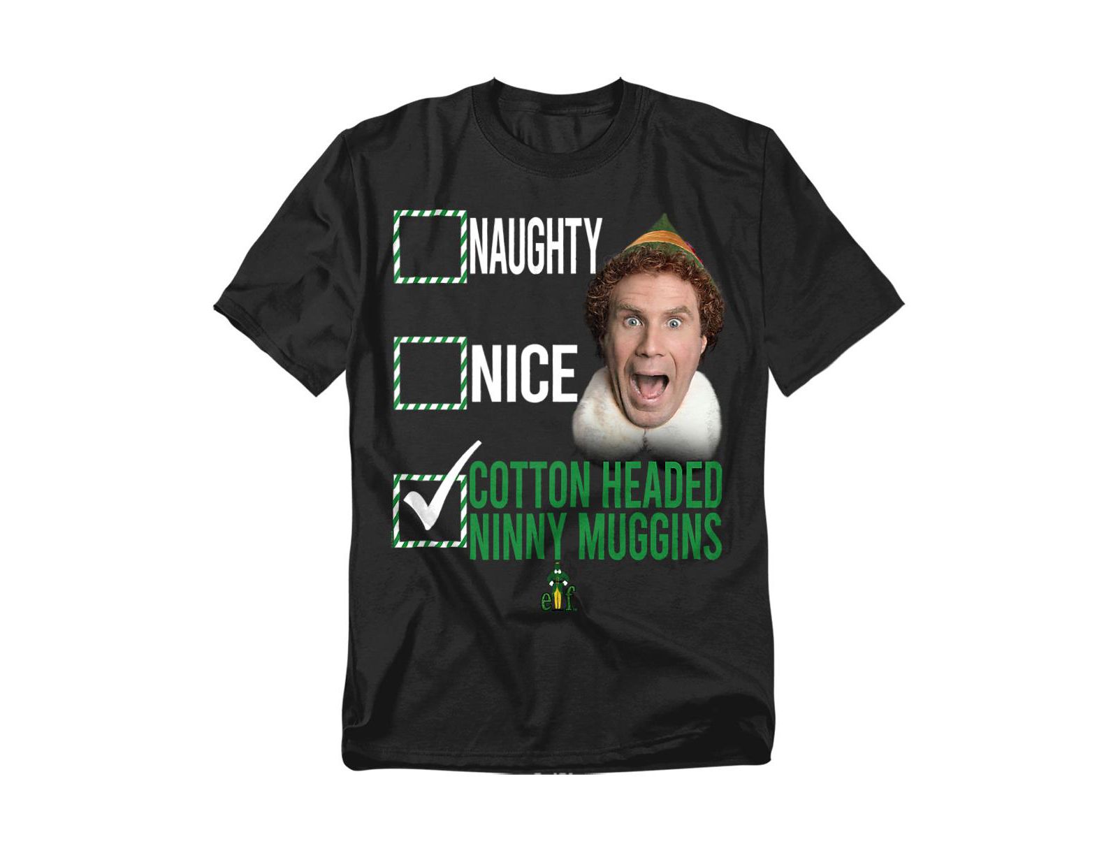 Elf Men's Not Naughty Not Nice T-Shirt