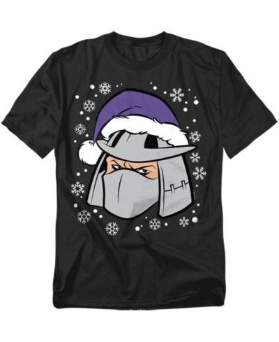 Teenage Mutant Ninja Turtles Мужская футболка TMNT Shredder Christmas Hat
