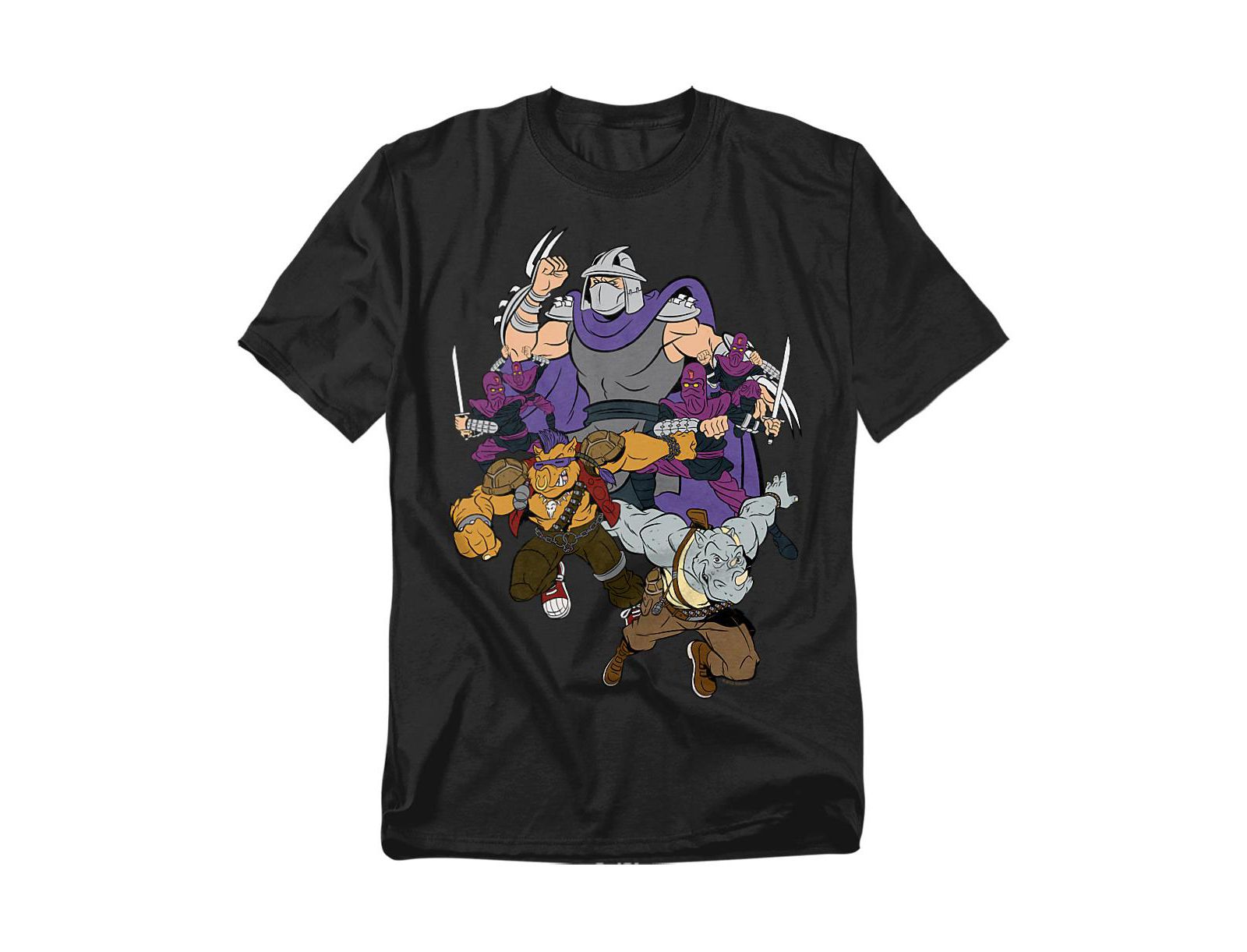 Мужская футболка Teenage Mutant Ninja Turtles Big & Tall Shredder And Foot Clan