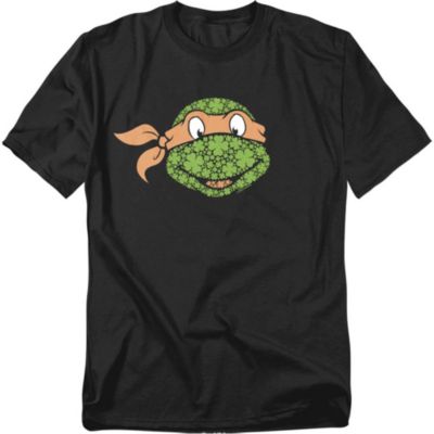 Teenage Mutant Ninja Turtles Men's St. Patrick's Day Clover Michelangelo T-Shirt