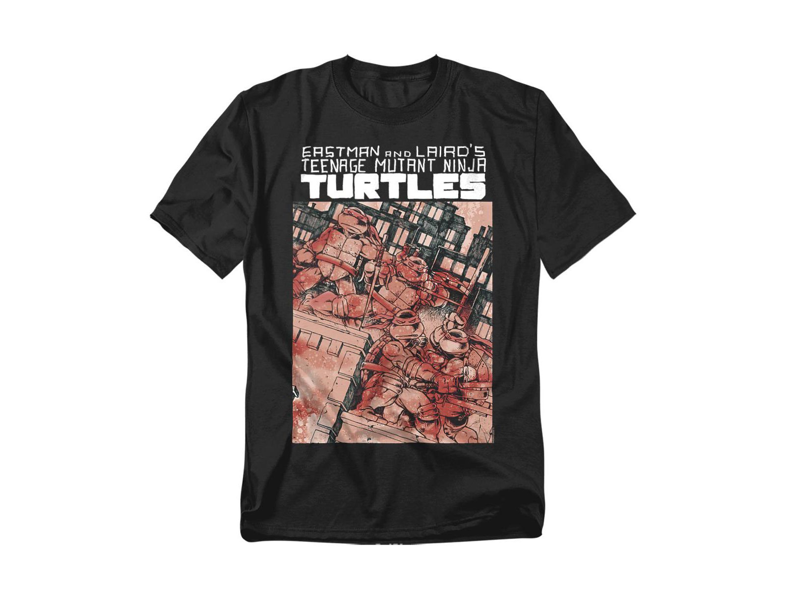 Teenage Mutant Ninja Turtles Men's City Cover T-Shirt