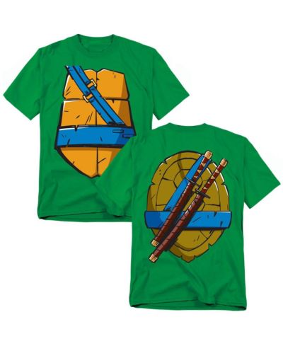Мужская футболка Teenage Mutant Ninja Turtles 2012 Leonardo Shell Front