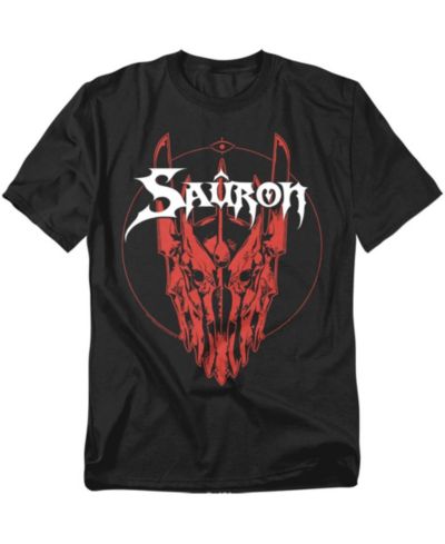 Lord Of The Rings Мужская футболка с принтом The Sauron Helmet Band