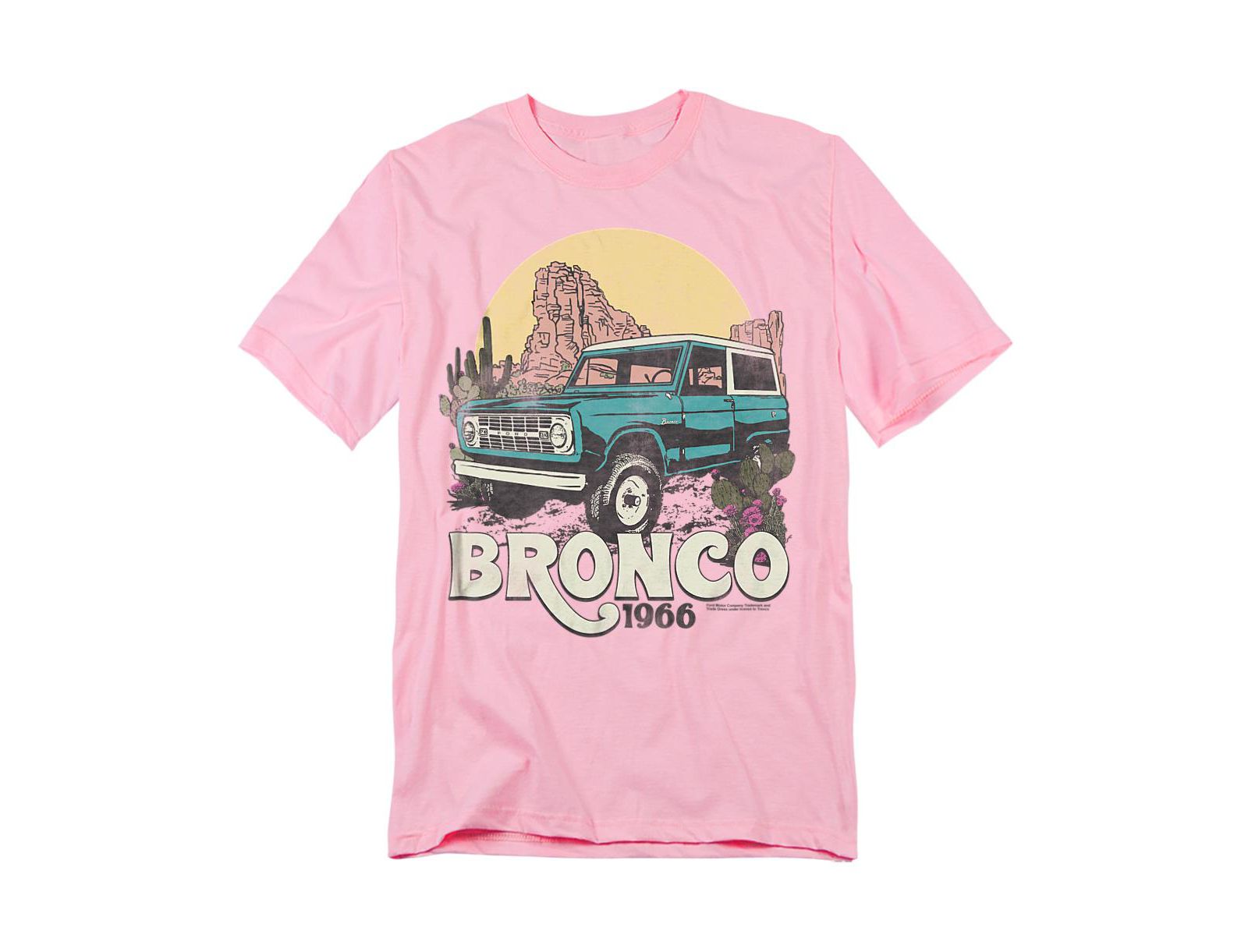 Mustang Men's Ford Bronco Bronco Desert Ride T-Shirt