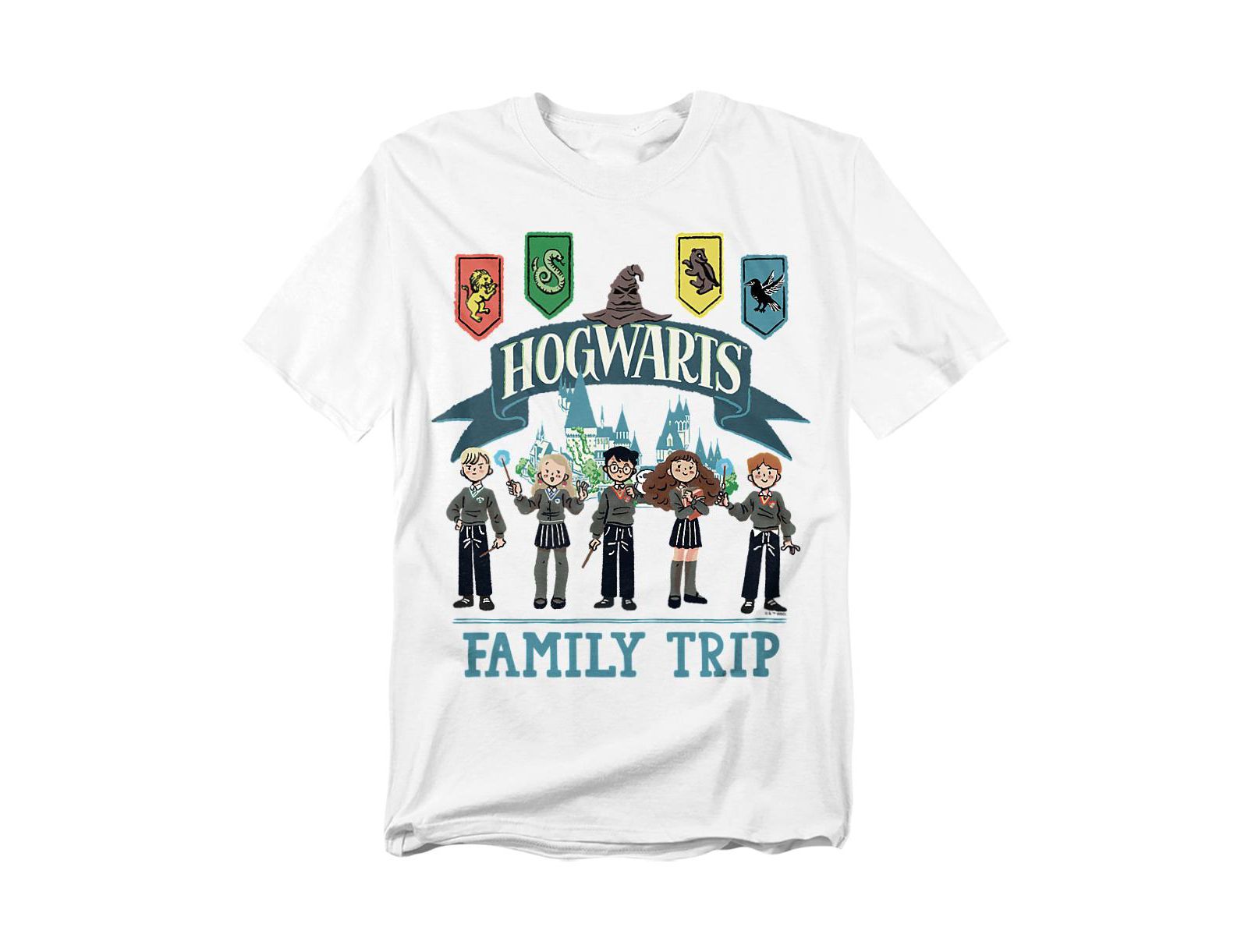 Мужская футболка Harry Potter Men's Hogwarts Family Trip