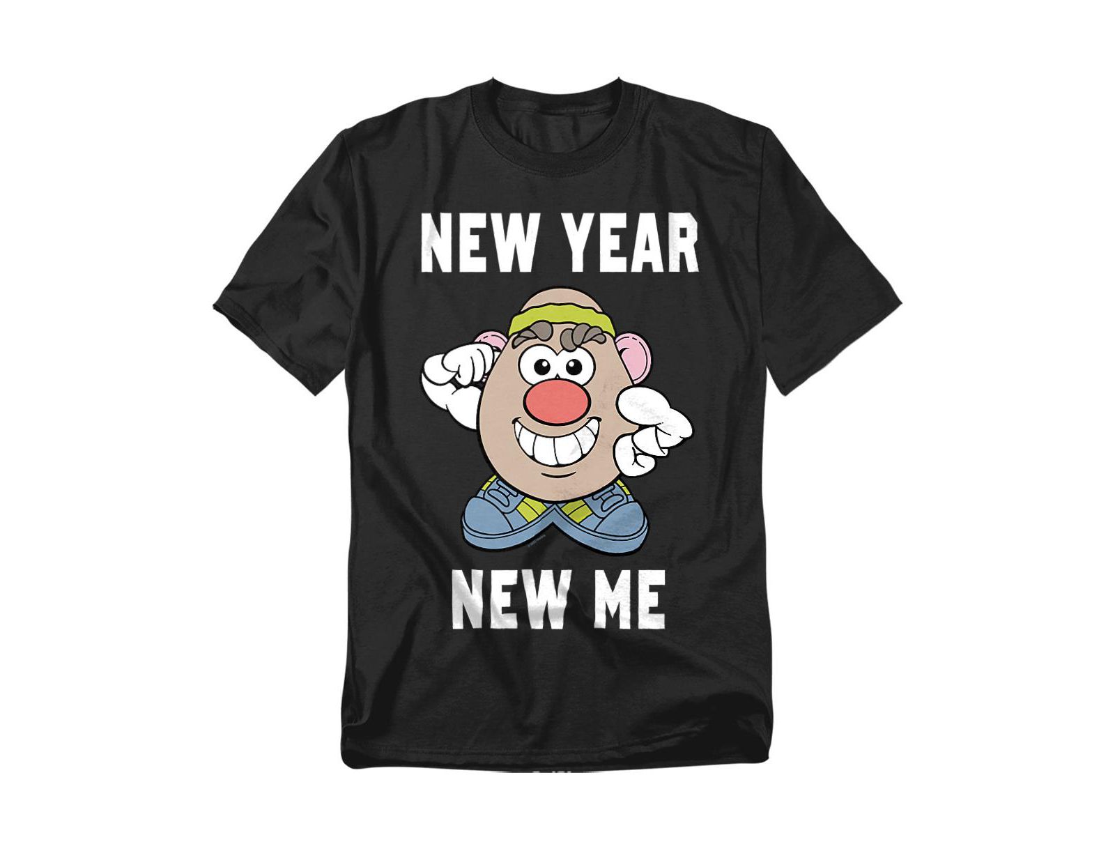 Hasbro+ Men's + Potato Head New Year New Me T-Shirt