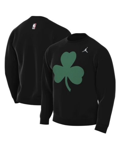 Jordan Men's Black Boston Celtics Statement Edition Sweatshirt