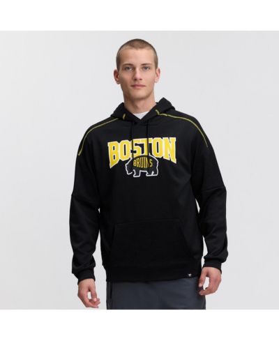 Fanatics Men's Black Boston Bruins 2026 NHL Stadium Series Defender Pullover Hoodie