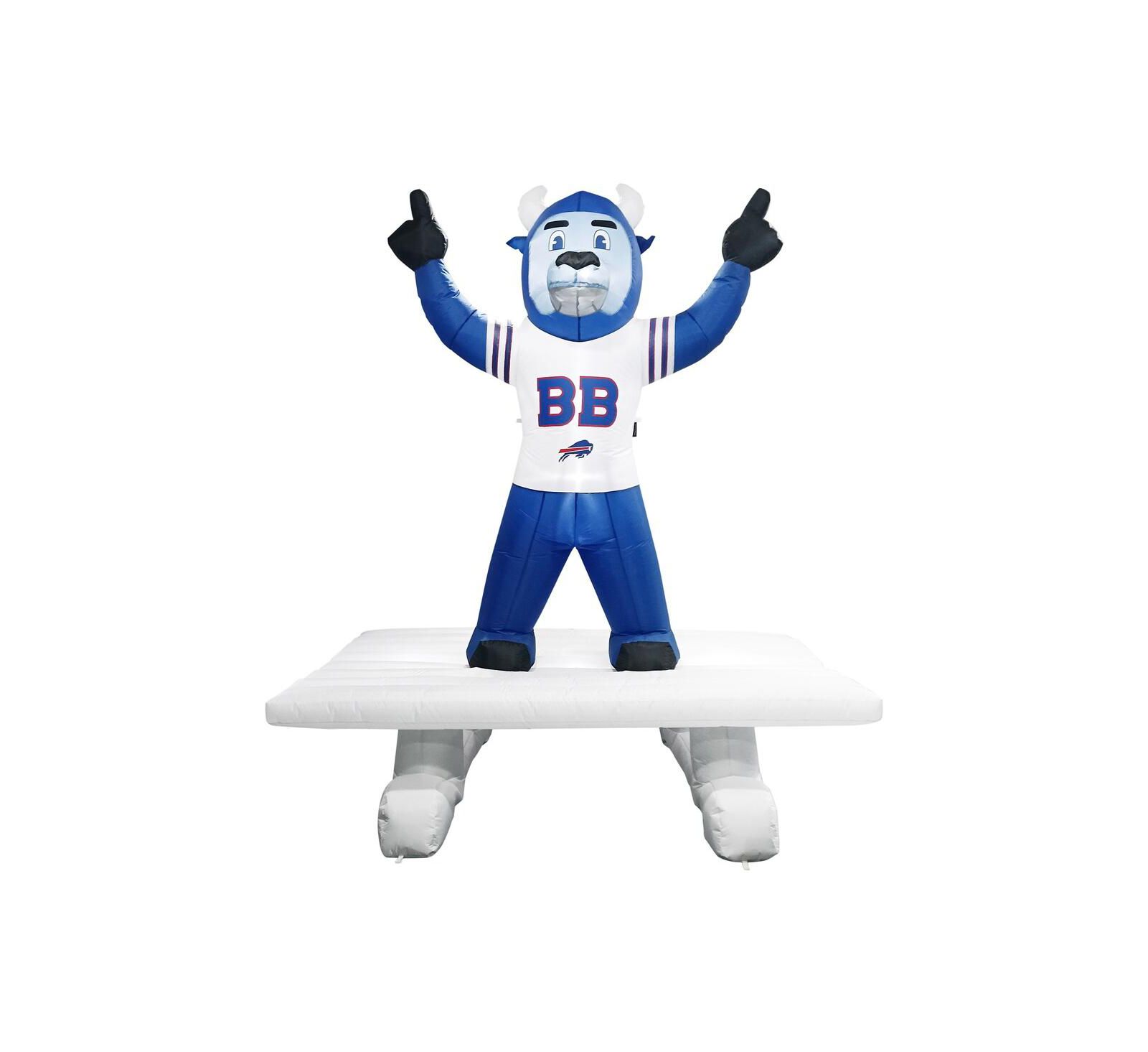Logo Brands Buffalo Bills Inflatable Yard Mascot
