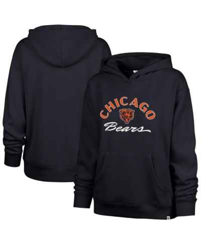 Женская толстовка '47 Brand Navy Chicago Bears Whirlwind Naomi Pullover Hoodie