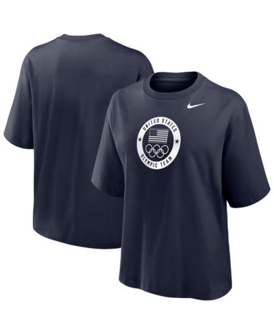 Футболка Nike Women's Navy Team USA Boxy
