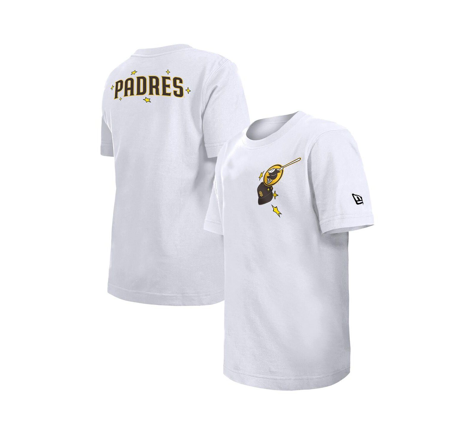 Детская футболка New Era White San Diego Padres Stars Cap