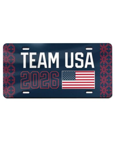 Wincraft Лицензионная табличка Team USA 2026 Winter Olympics, акрил