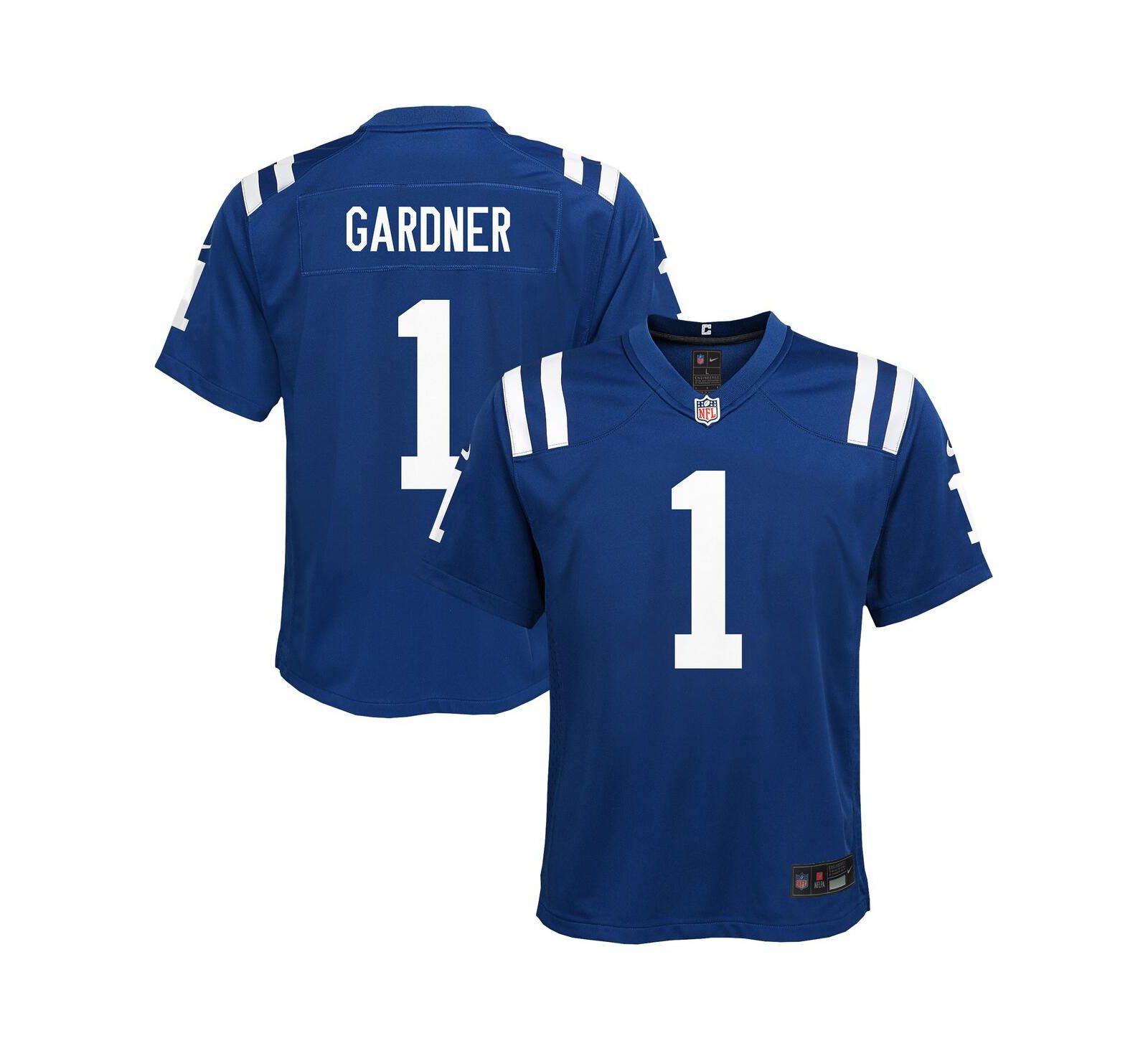 Детская джерси Nike Blue Indianapolis Colts Ahmad Sauce Gardner Home Game