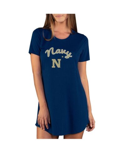 Ночная рубашка Concepts Sport Women's Navy Navy Midshipmen Marathon