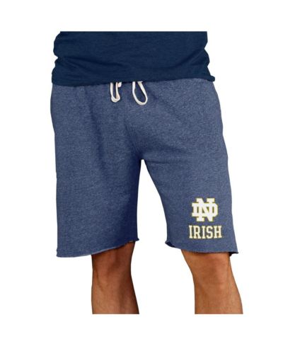 Мужские шорты Concepts Sport Navy Notre Dame Fighting Irish Terry