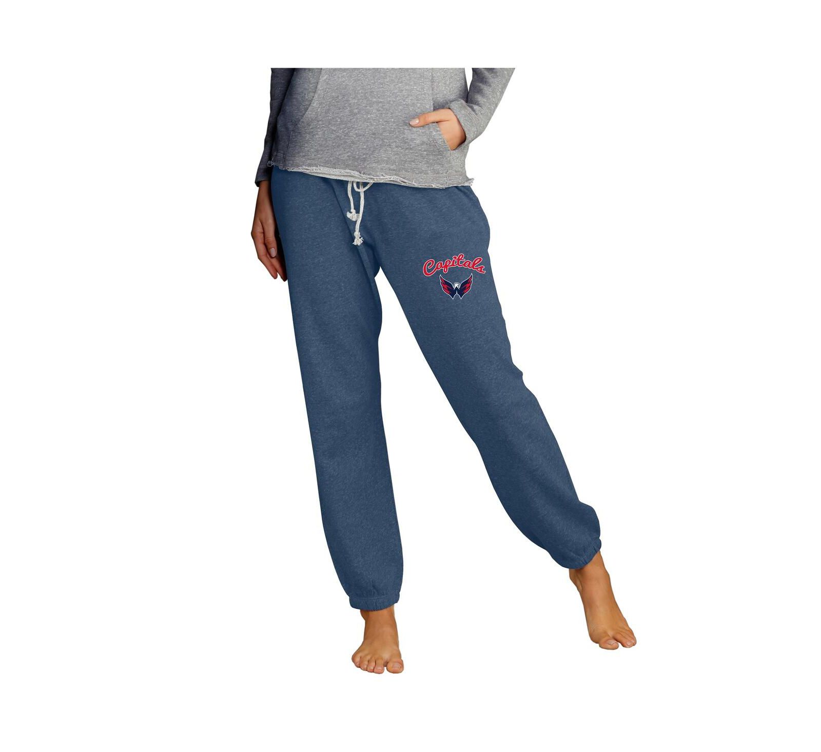 Concepts Sport Women's Navy Washington Capitals Mainstream Knit Jogger Pants
