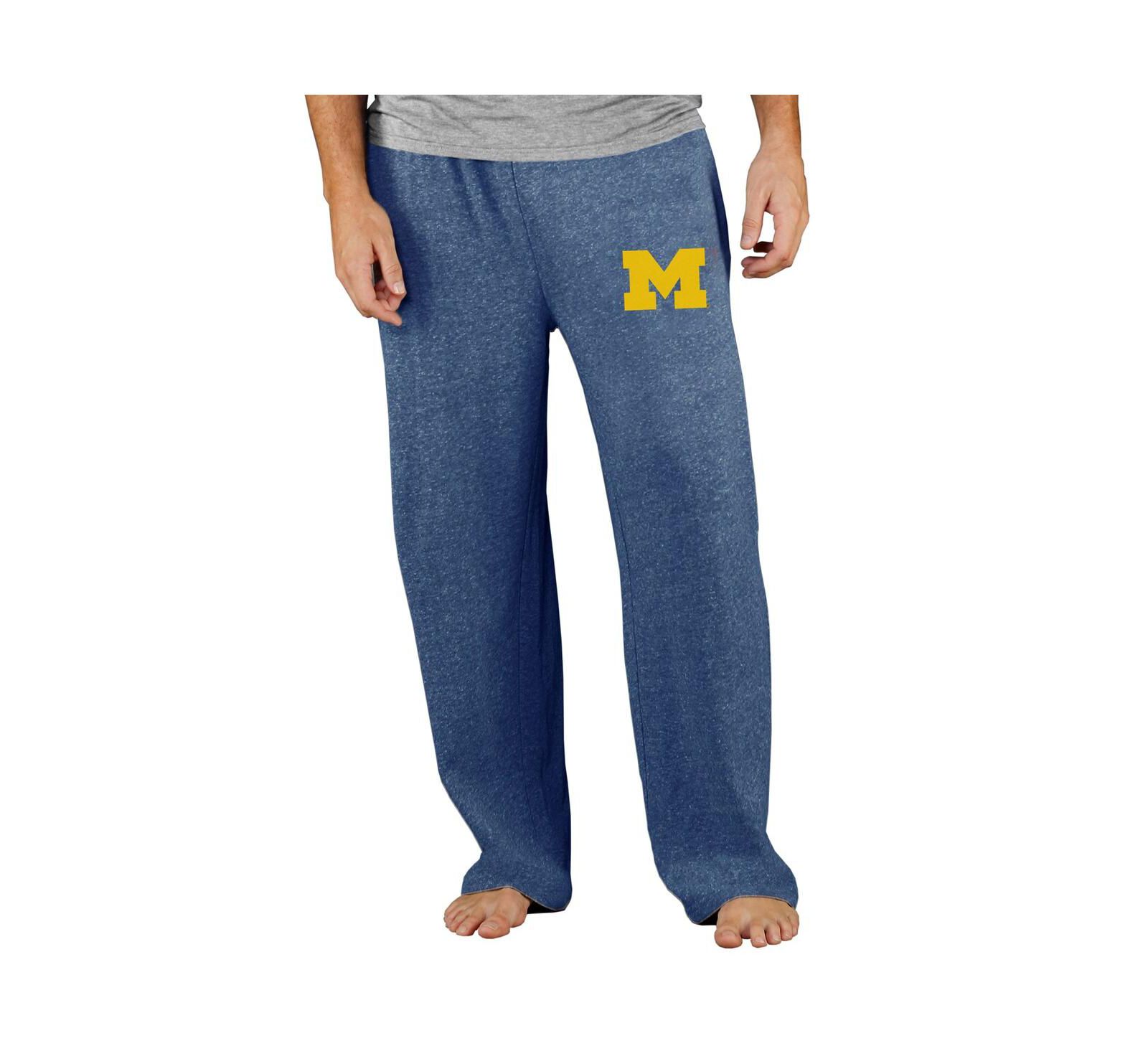 Concepts Sport Men's Navy Michigan Wolverines Mainstream Terry Pants