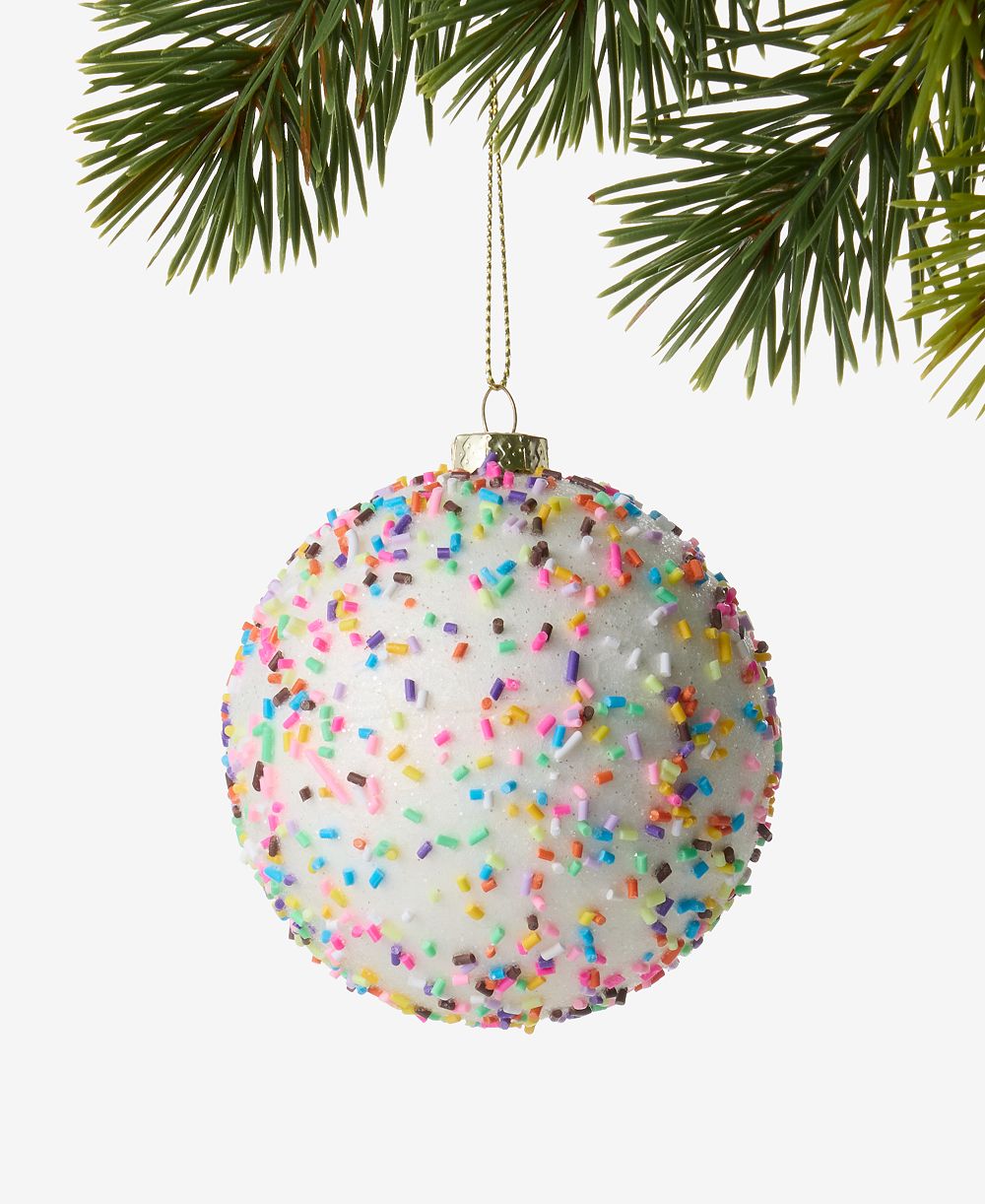 Пластиковый украшение Holiday Lane Nutcracker Sweets в форме сахарного шара