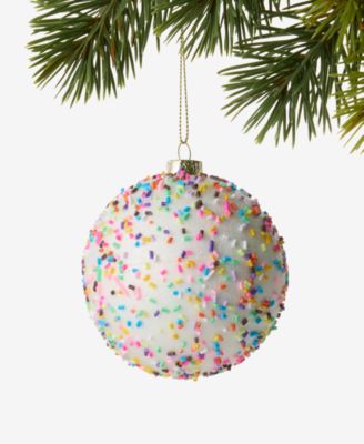 Пластиковый украшение Holiday Lane Nutcracker Sweets в форме сахарного шара