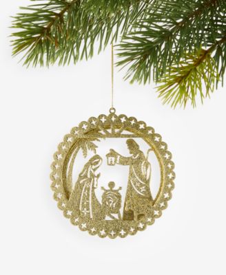 Рождественский украшение Holiday Lane Blessed Holy Family Silhouette, эксклюзив Macy's