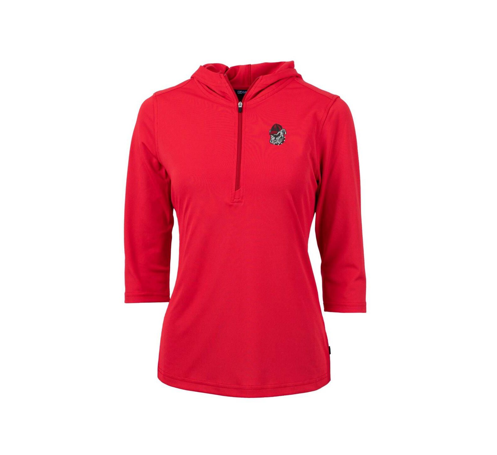 Cutter & Buck худи Georgia Bulldogs Virtue Eco Pique, Женский